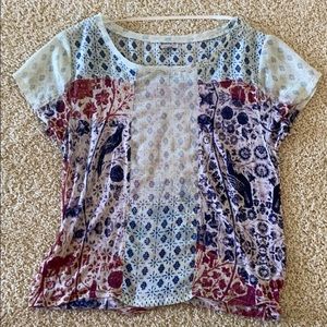 Multi-Printed Translucent Top